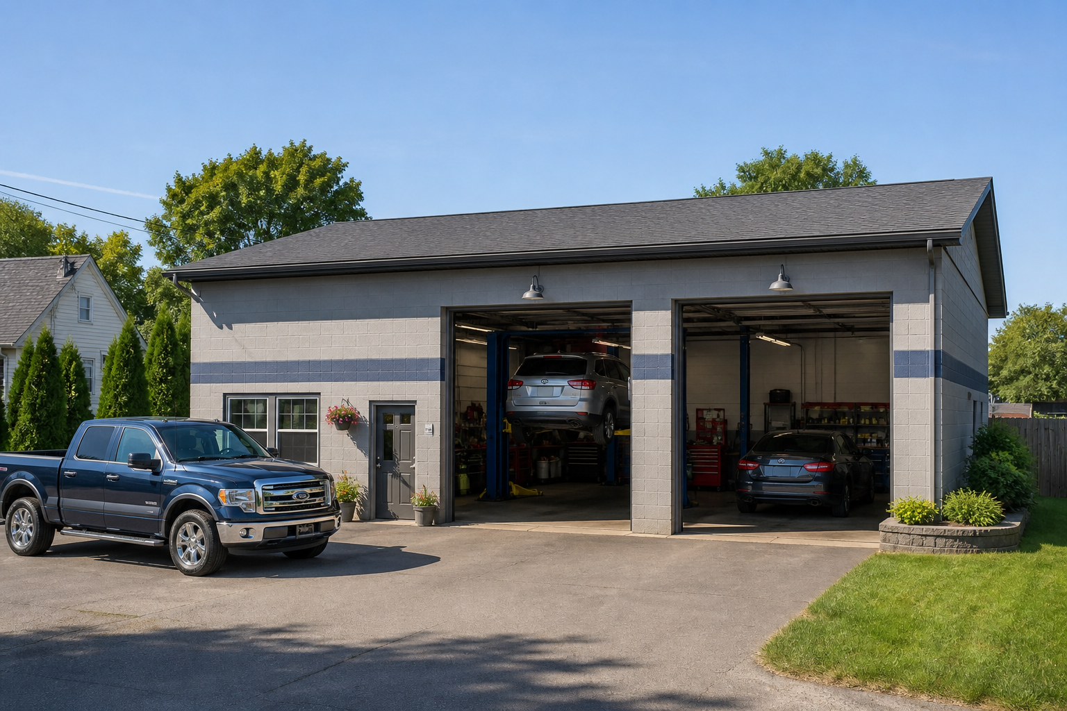Gooddeal Auto Service shop interior